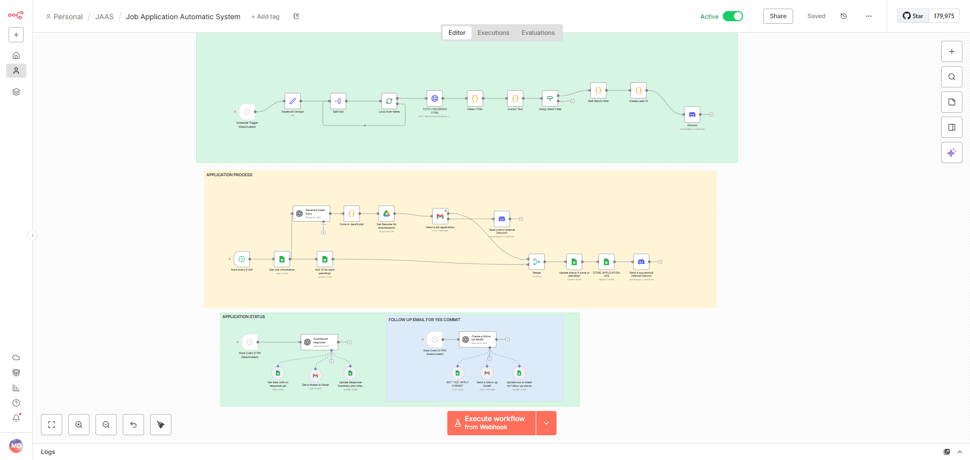 Automatic Job Application System preview