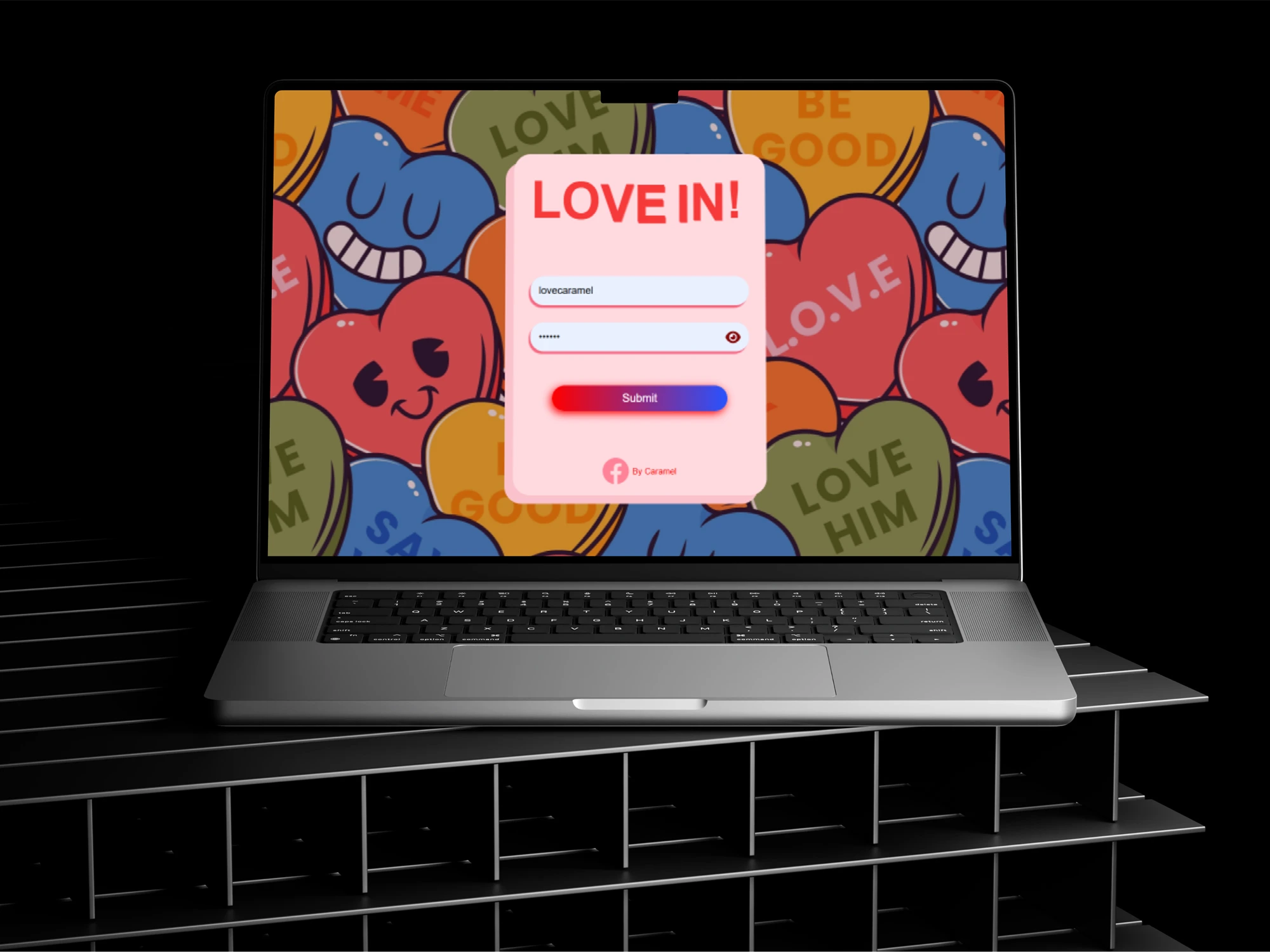 Interactive Valentine's Website — project by Jonas Viray